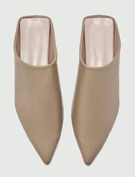 Zapatos de mujer de punta plana, zapatos clásicos tipo mule CN41 - Shein - FashionsVida