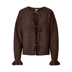 Cardigan Sally Reverisble Hot Fudge / Melange XS
