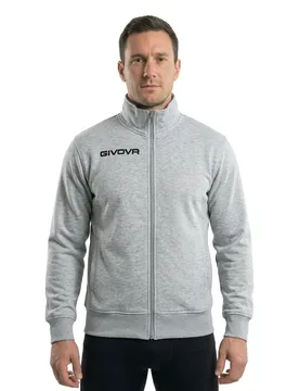 Sweat-shirt à Zip Citta´ Grey L - Givova - FashionsVida