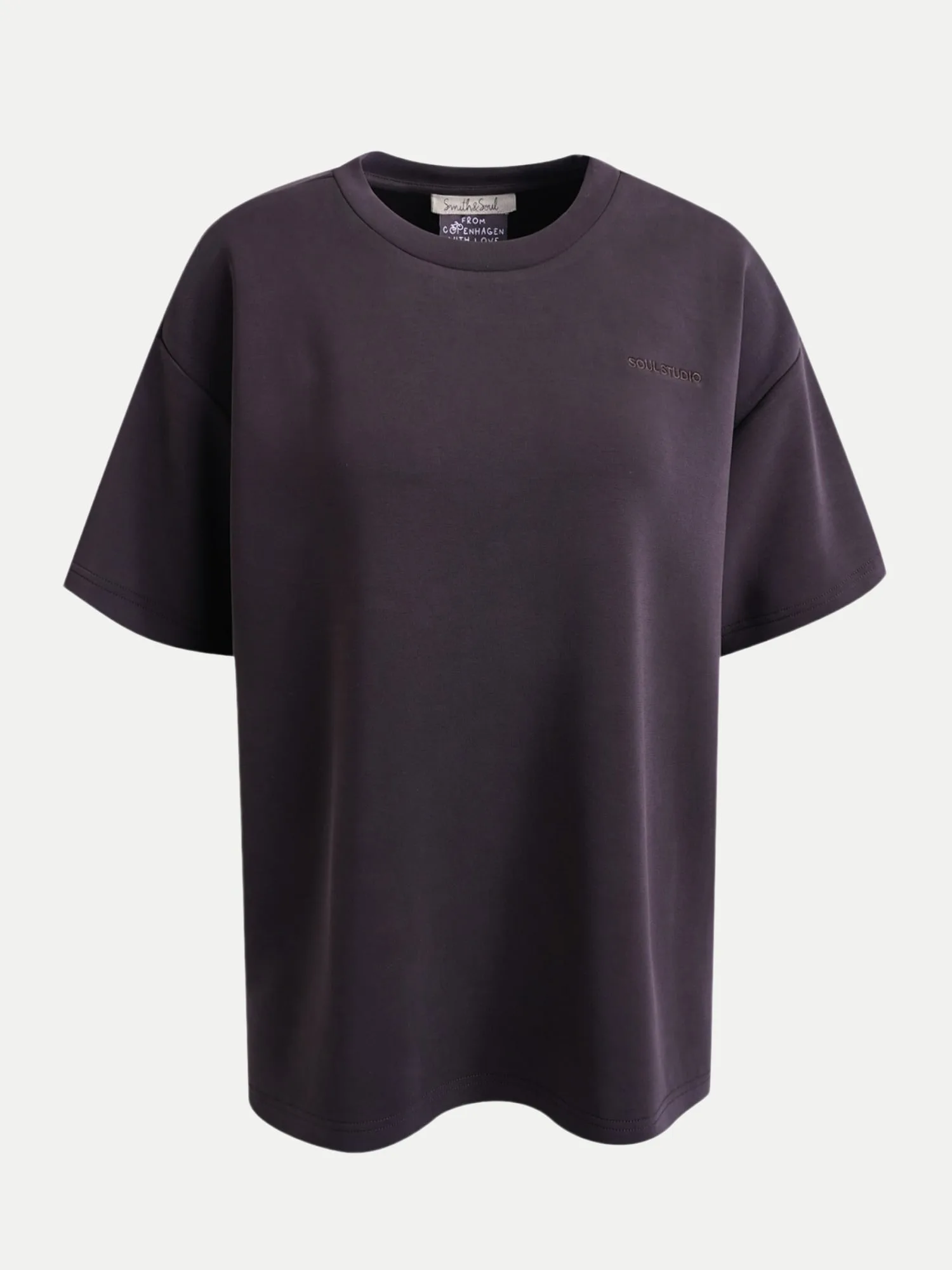 Oversized T-Shirt Schwarz M - Smith & Soul - FashionsVida