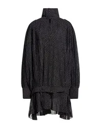 Minivestido Mujer Negro 38 Mujer