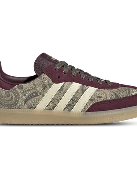Samba Women's Sneakers - Red - Size 10 - Leather - Red - Size: 10 - Adidas - FashionsVida