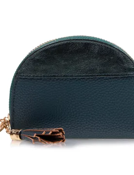 Porte-monnaie demi-lune Vert vert Tailleunique - Isotoner - FashionsVida