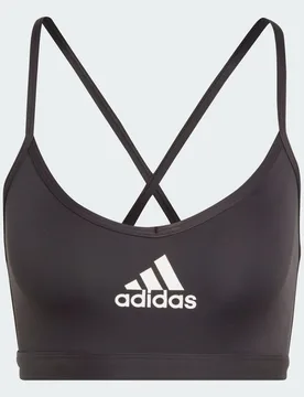 Reggiseno sportivo AeroReact Training Light-Support M (A-C) Black - Adidas - FashionsVida