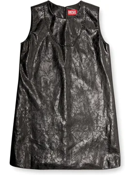 Vestido corto sin mangas con tejido texturizado - Diesel - FashionsVida