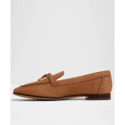 Mocasines planos de mujer con punta redonda