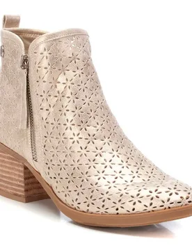 Stivaletti Con Tacco 17278 Gold EU 41 - Refresh - FashionsVida