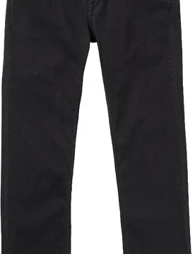 Jean confortable - Solver Denim Black Out en Coton - Taille 30 US - Noir - Volcom - FashionsVida
