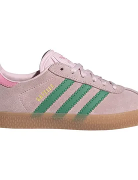 Originals Sneaker Gazelle Clear Pink / Court Green / Bliss Pink EU 30 - Adidas - FashionsVida