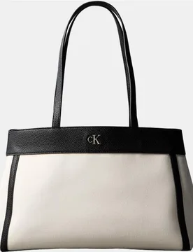 Bolso tipo tote en canva - Calvin Klein - FashionsVida