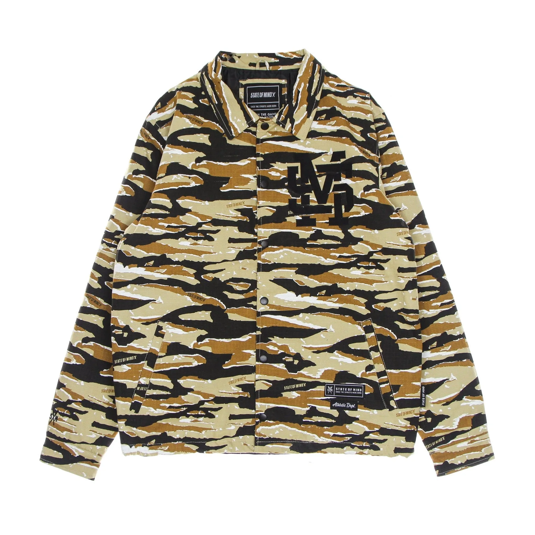 Giacca Coach Jacket Uomo Monogram Jacket Camouflage - 5TATE OF MIND - FashionsVida