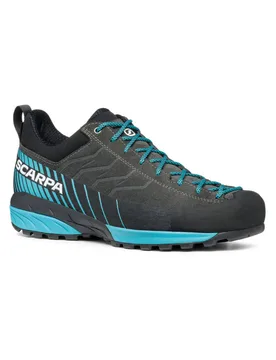 Chaussures d'approche en GORE-TEX® - Mescalito GTX Shark Azure en Cuir - Taille 45.5 - Bleu - Scarpa - FashionsVida