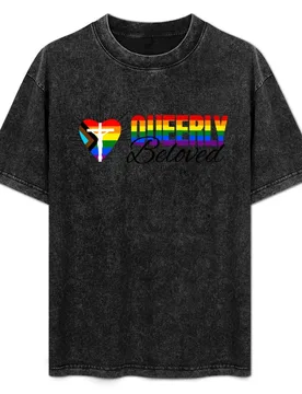 Queerly Beloved T-Shirt Casual Fashion Short Sleeve Cotton T-Shirt - Aliexpress - FashionsVida
