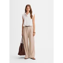 Pantalón de mujer ancho pinzas