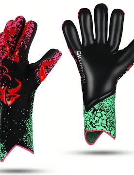 Guantes de portero de fútbol para jóvenes y adultos, guantes de portero de alto rendimiento, guantes de fútbol transpirables para entrenamiento/par - Shein - FashionsVida