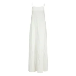 Vestito Midi Senza Maniche Breeze Summer Jjxx Blanc De Blanc S
