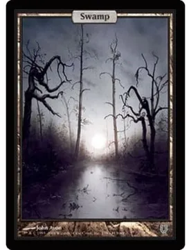 Swamp (foil) Unhinged - Magic: The Gathering - FashionsVida