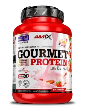 Protéine Gourmet Chocolat Blanc Et Fraise 1kg - Amix - FashionsVida