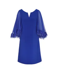 Abito da cocktail blu 42