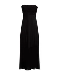 Maxi-Kleid Damen Schwarz 30,32,34,36,38 Damen