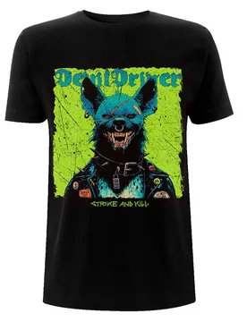 T-Shirt - Strike And Kill - S bis XXL - für Männer - Größe S - schwarz - Lizenziertes Merchandise! - Männer - male - devildriver - FashionsVida