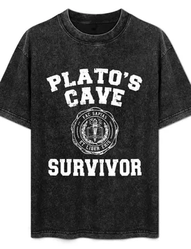 Platos Cave Gift - Plato Greek Philosophy Gifts with Quote for Men and WomenPlatos Cave Gift - Plato Greek Philosophy Sh T-Shirt - Aliexpress - FashionsVida