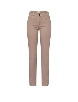 Pantalon Slim Fit SHAKIRA marron clair 42 (court) - Brax - FashionsVida