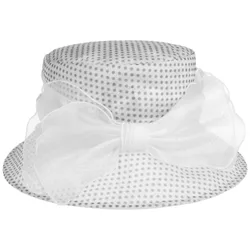 Thilana Occasion Hat with Dots by - white - Damen - Size: One Size
