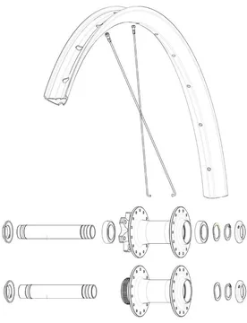 Mavic Rayons Jbent 18 Unités - Mavic - FashionsVida
