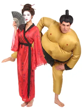 Paarkostüm Sumoringer und Geisha - BCI - FashionsVida