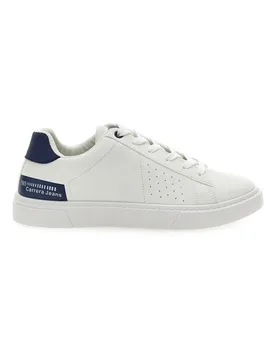 Sneakers Bianche con Dettagli Blu CAM27104 41 - Carrera - FashionsVida