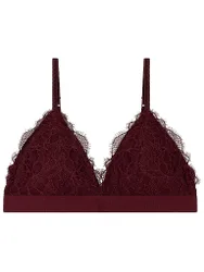 BH ohne Bügel DARLING bordeaux dunkelrot 80 A/B Damen