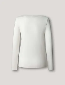 Camiseta de mujer manga larga cuello pico - Pepe Jeans - FashionsVida