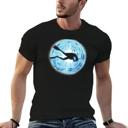Diving T-Shirt Novelty Print Casual Tee Shirt