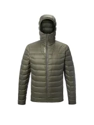 Giacca isolante da uomo EVOLE 700 Piumino con cappuccio oliva XL