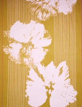 Pañuelo 100% algodón con estampado floral y de rayas - Parfois - FashionsVida