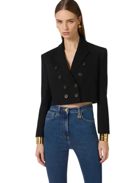GIACCA Donna IN GABARDINA - Elisabetta Franchi - FashionsVida