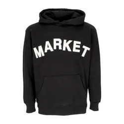 Felpa Cappuccio Uomo Community Garden Hoodie Black