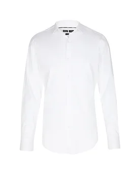 Chemise Slim Fit P-HANK blanc 42 - BOSS - FashionsVida