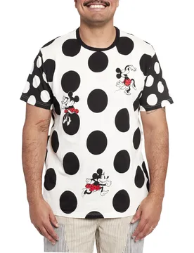 Disney: Minnie Mouse Rocks the Dots Classic Unisex Tee - Loungefly - FashionsVida