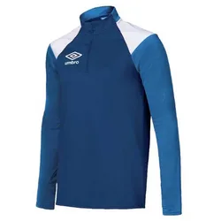 Sweat à Demi-zip Magadi Navy / Royal / White M Homme