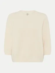 Pullover NOEMI mit 3/4 Arm Beige 38