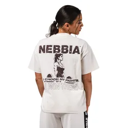 T-Shirt Reset Oversized - Beige - male - Size: L