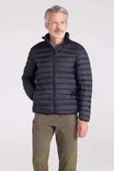 Featherweight Extreme Mens Down Jacket - Black - Black - Size: 4XL