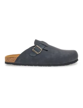 Ciabatte Chiuse Nere con Sottopiede in Pelle Made in Italy 335A013PR 40 - PITTARELLO TIERRA - FashionsVida