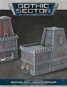 Battlefield in a Box - Gothic Sector: Mundus Imperialis Scholam & Genatorium (x2) - Gale Force Nine - FashionsVida