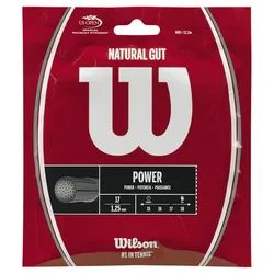 Natural Gut 17 12.2 M Tennis Single String Natural 1.25 mm