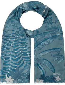 Botanicals Summer Scarf by - blue - Damen - Size: One Size - Stetson - FashionsVida