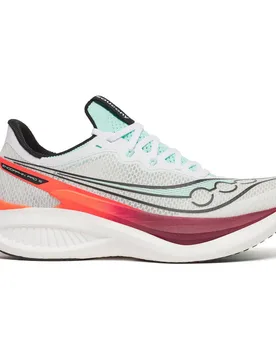 Endorphin Pro 5 Running Shoes White / Crimson UK 10.5 Men - Saucony - FashionsVida