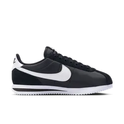 Cortez Damen Sneaker - Schwarz - Größe 40 - Leder Black 40